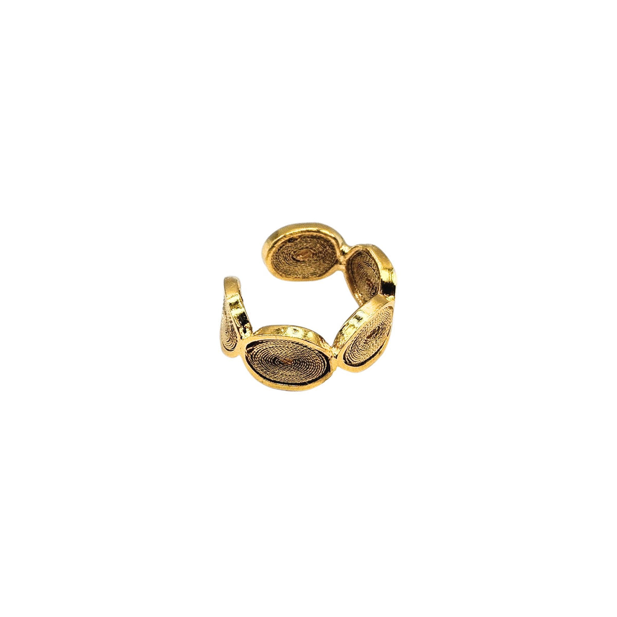 Coffee Bean Earcuff