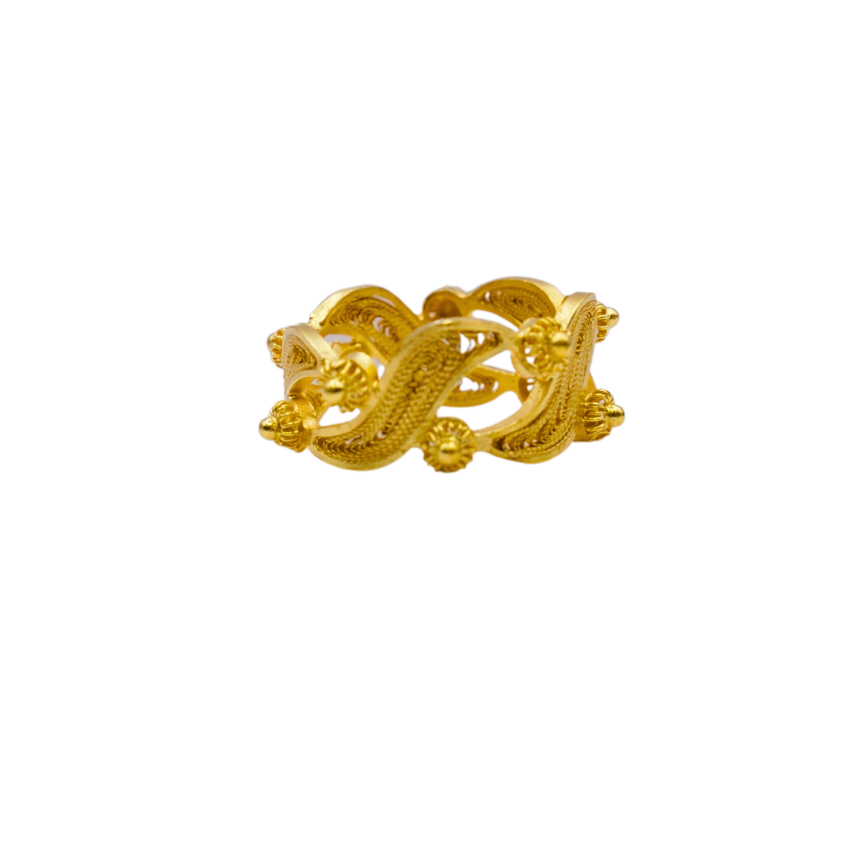 Wave and coral  Ring