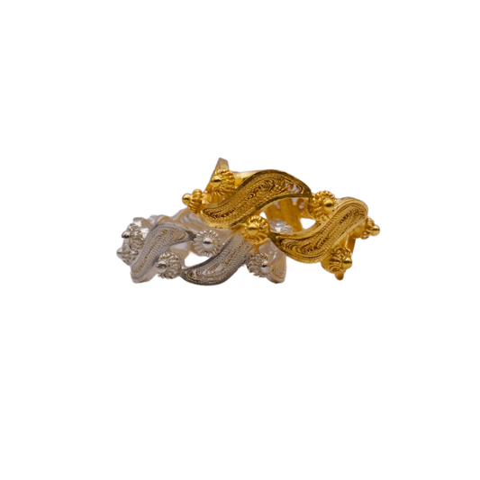 Wave and coral  Ring