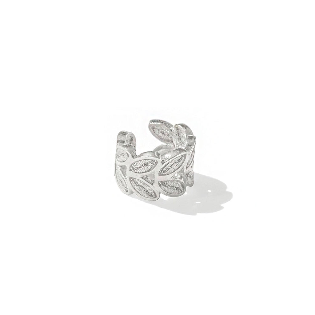 OH Voila LAUREL Ear Cuff Silver