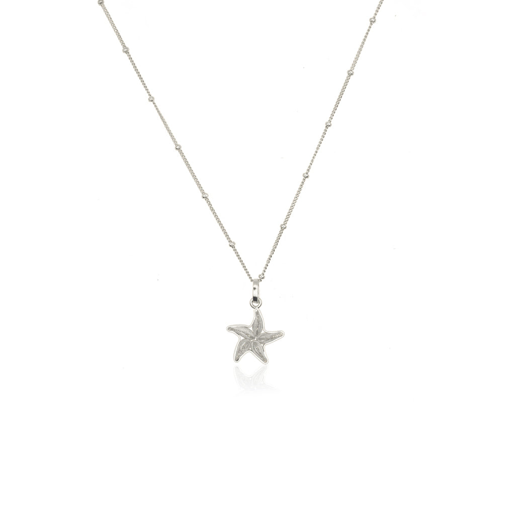 OH Voila Sea Star Pendant Silver