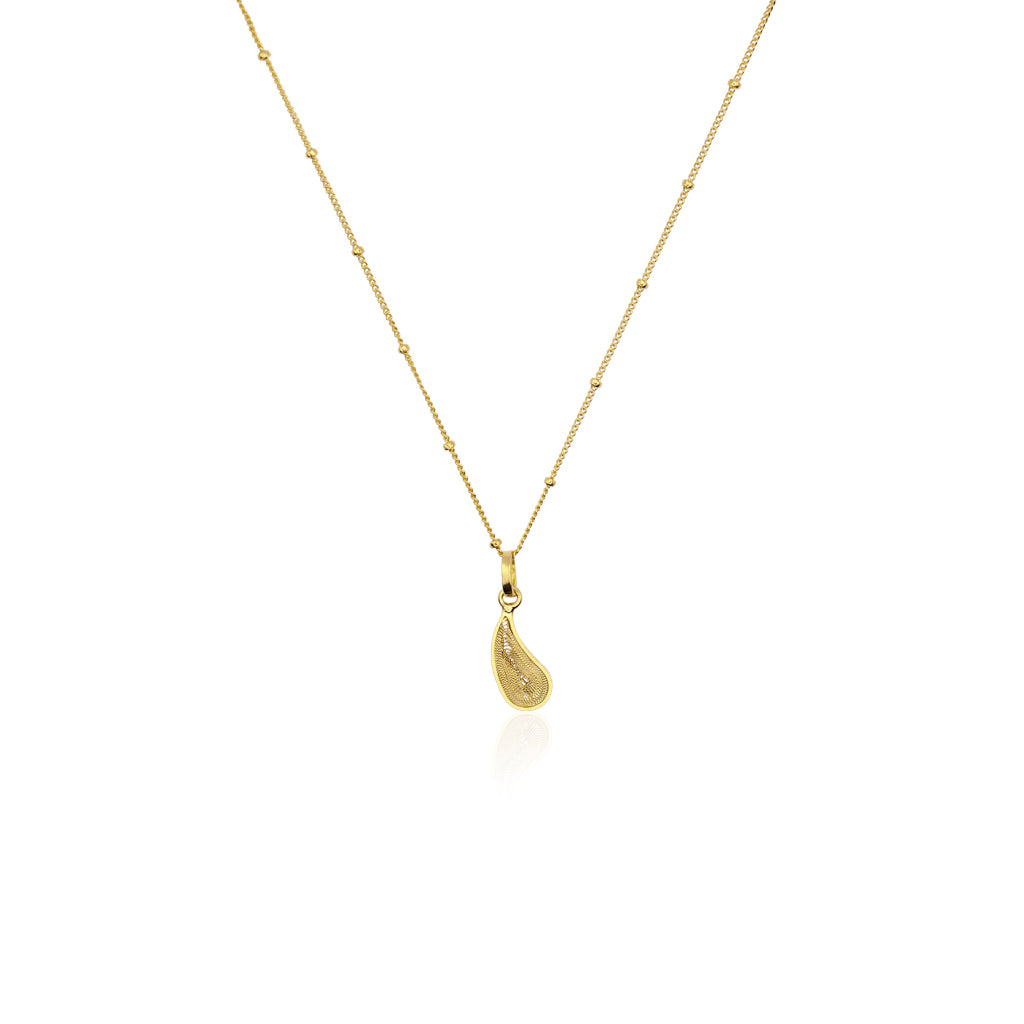 OH Voila Rain Pendant Gold