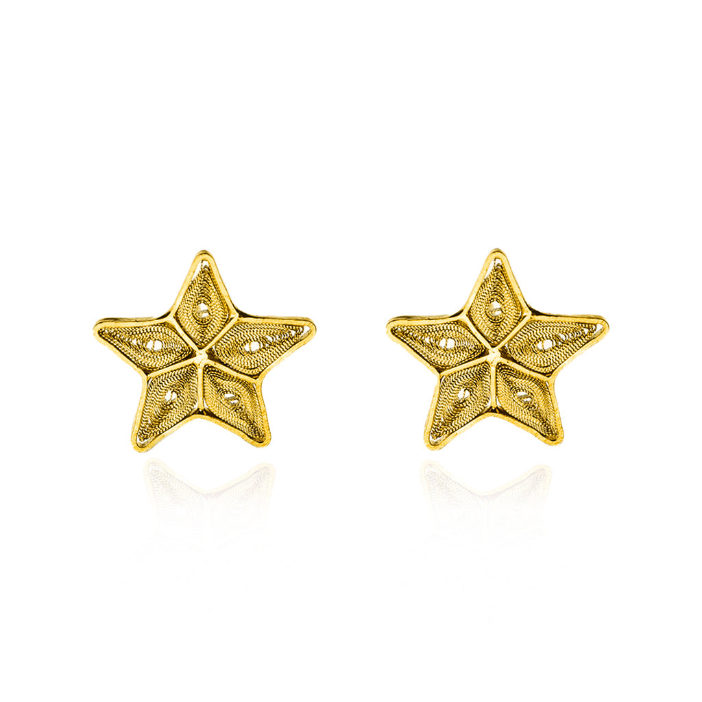 OH Voila Sea Star studs Gold