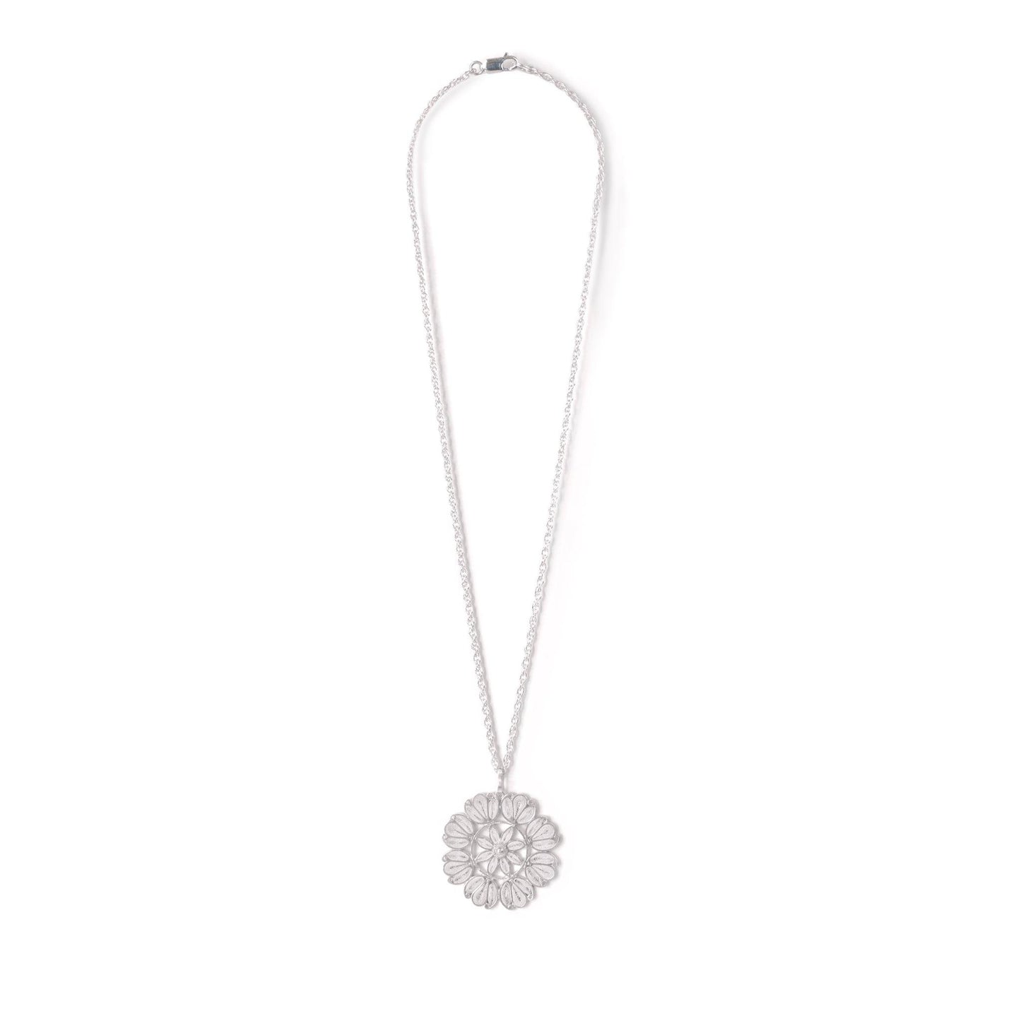 DAISY MANDALA NECKLACE - OH VOILA JEWELRY