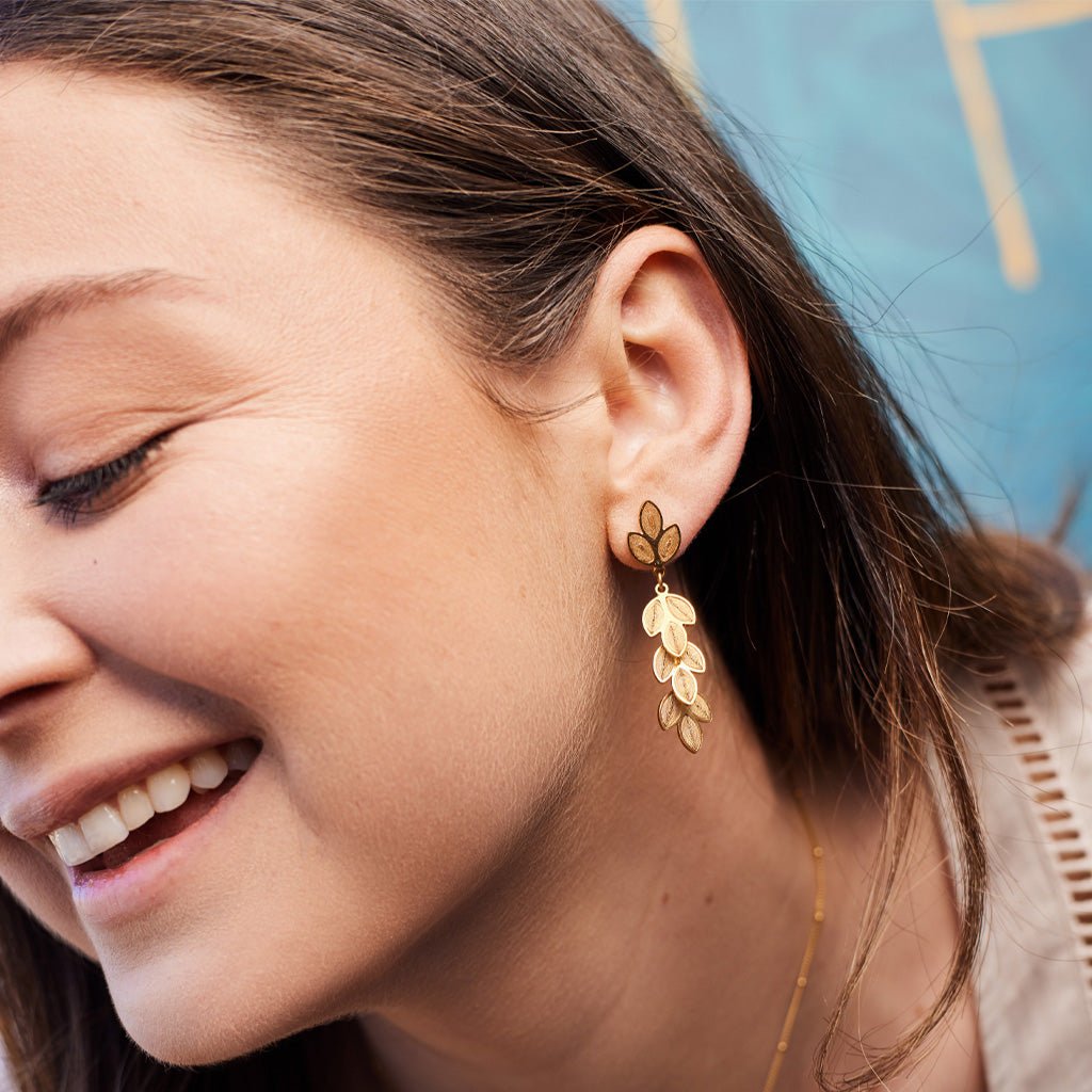 LAUREL DANGLING EARRINGS - OH VOILA JEWELRY